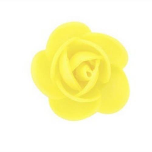 ROSE GIALLE C/FOGLIE PZ 180