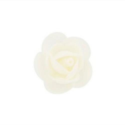 ROSE BIANCHE C/FOGLIE PZ 180