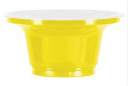 COPPETTA RAINBOW 200CC GIALLA 50PZ