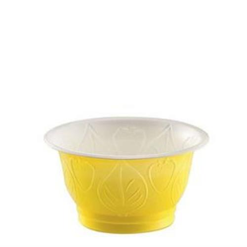 COPPETTA GELATO 80CC GIALLO PZ 100