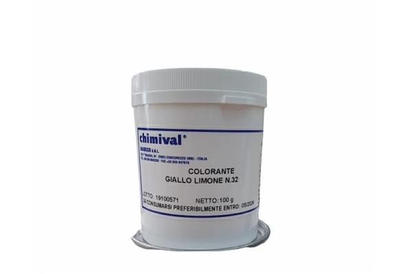 POLVERE GIALLO LIMONE IN SOLUZIONE GR100