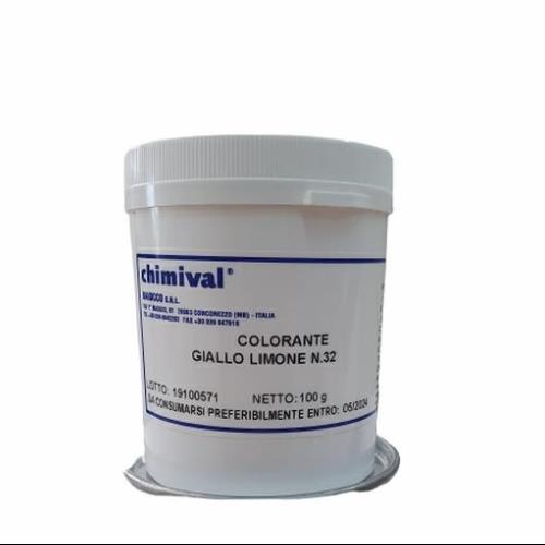 POLVERE GIALLO LIMONE IN SOLUZIONE GR100