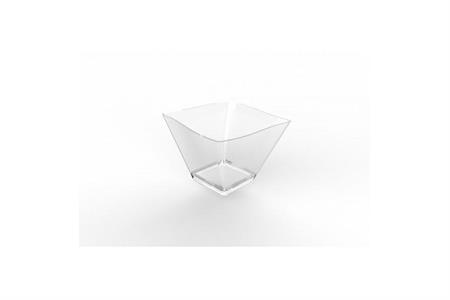 BICCHIERE QUADRO ONDA 60CL TRASP PZ25X30
