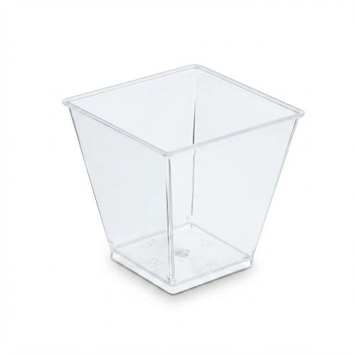 BICCHIERE QUADRO ONDA 60CL TRASP PZ25X30