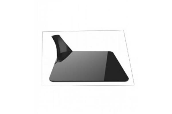 VASSOIO BIJOU 8X8 MANICO NERO PZ 25X24