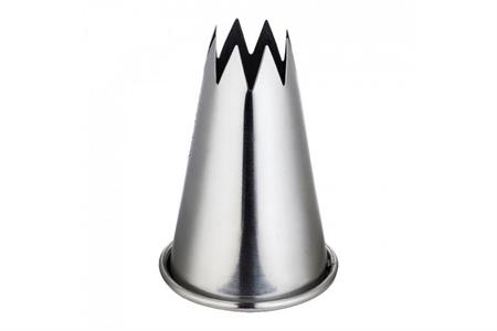 BOCCHETTE FORO STELLA 11 MM ACCIAIO
