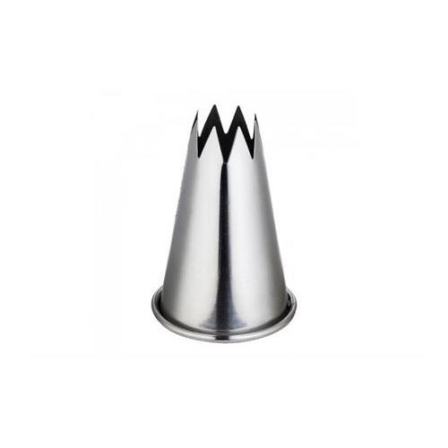 BOCCHETTE FORO STELLA 14 MM ACCIAIO