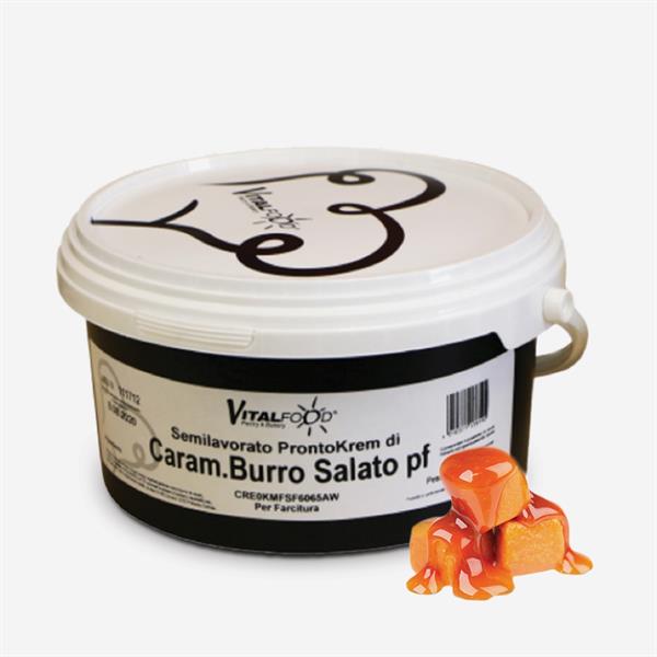 CREMA CARAMEL BURRO SALATO KG 2.5