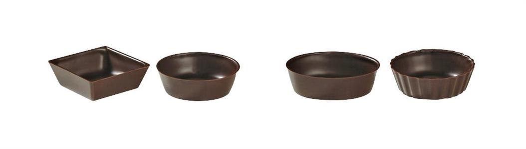 COPPETTE CIOCCOLATO PZ 168 ART.24390