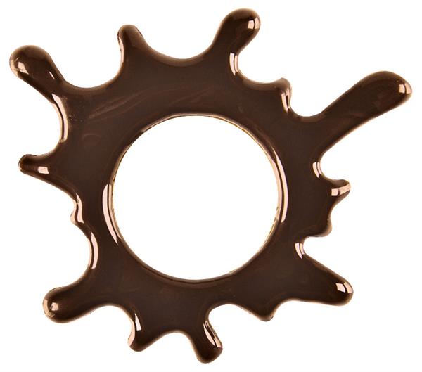 DECORAZIONI CIOCCOLATO PZ 75 ART.24163