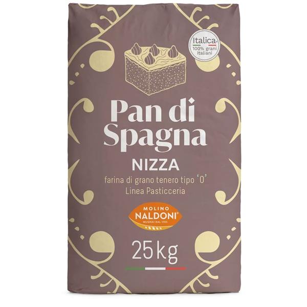 FARINA NIZZA TIPO 0  W 250 KG 25