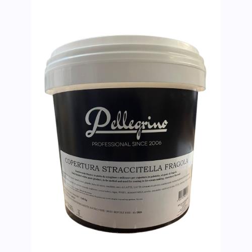 COPERTURA STRACCIATELLA FRAGOLA KG 5