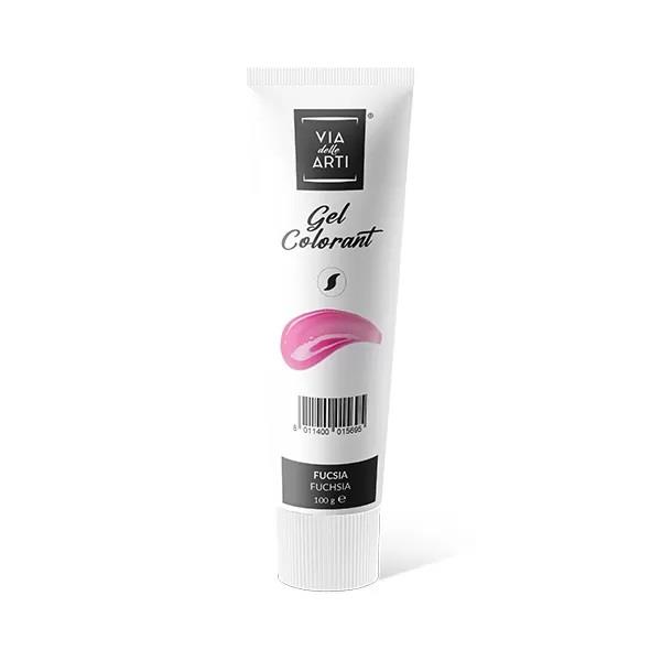 GEL COLORANTE FUXIA 100GR