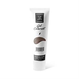 GEL COLORANTE MARRONE SCURO 100GR