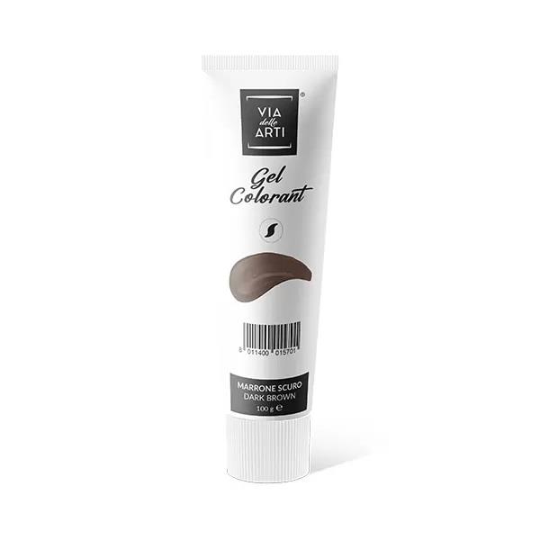 GEL COLORANTE MARRONE SCURO 100GR