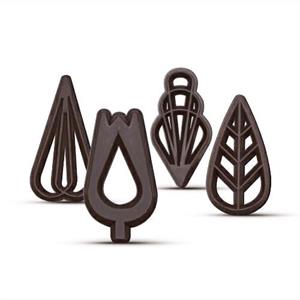 SET DI DECORAZIONI FONDENTI GR 46O