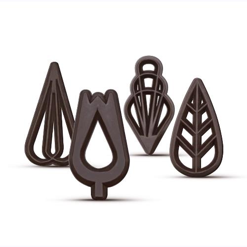 SET DI DECORAZIONI FONDENTI GR 46O