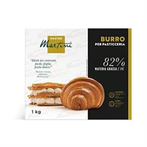BURRO PASTICCERIA 82 % SF/CR KG 1X10 PIATTO