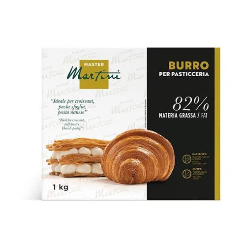 BURRO PASTICCERIA 82 % SF/CR KG 1X10 PIATTO