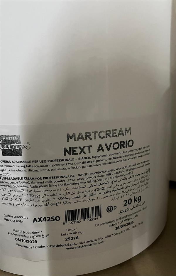 MARTCREAM NEXT AVORIO NV KG 20