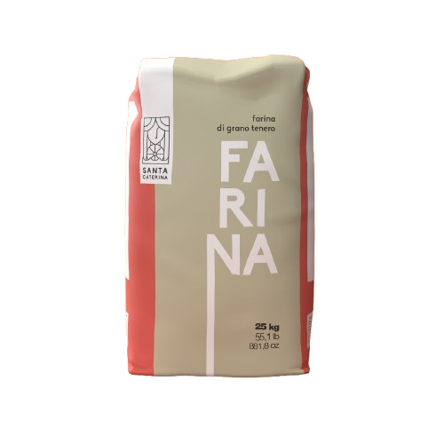 FARINA S.CATERINA ROSSO W420 TIPO 0 MANITOBA KG 25