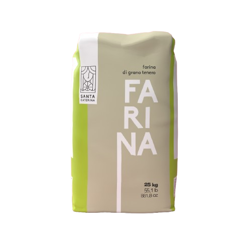 FARINA S.CATERINA VERDE W220 TIPO 00 IVO KG 25