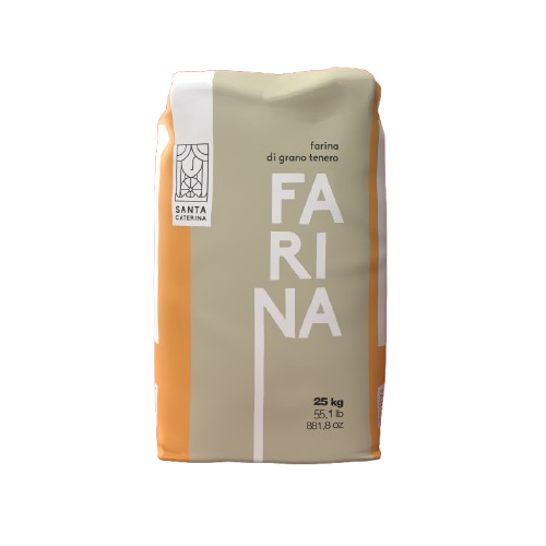 FARINA S.CATERINA ARANCIONE W280 TIPO 0 ELIA KG 25