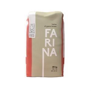 FARINA S.CATERINA ROSSO W400 TIPO 00 M30 KG 25