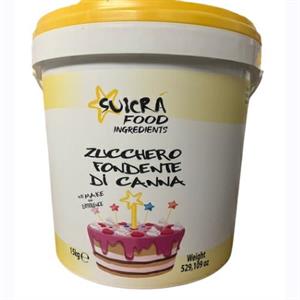 ZUCCHERO FONDENTE DI PURA CANNA KG 15