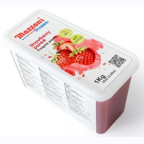 PUREA DI FRAGOLA ZUCCH. 10% KG 1