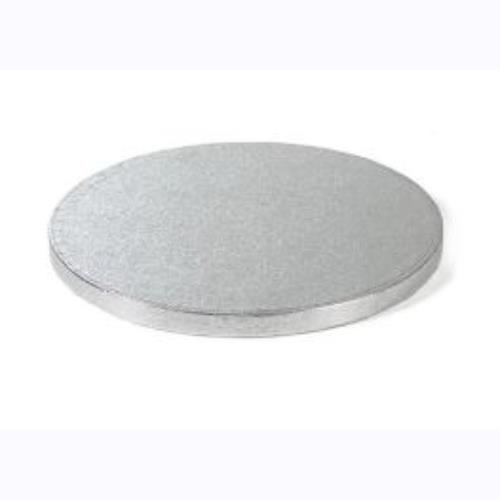 CAKEBOARD ARGENTO D 40 H 1,2 CM