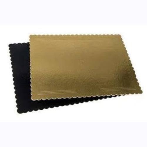 SOTTOTORTA KAPPATO RETT ORO/NERO 15X30 KG 10