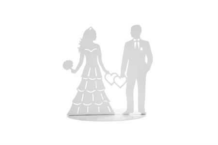 METAL WEDDING COUPLE - 10006