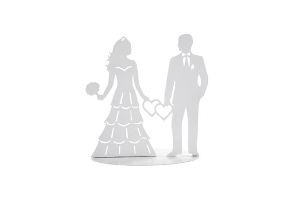 METAL WEDDING COUPLE - 10006