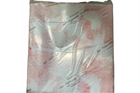 CARTA ROSA 75X100  CON SCRITTA KG 10