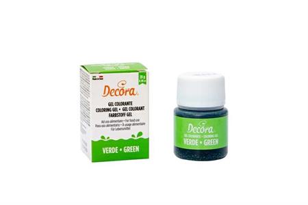 GEL COLORANTE DECORA VERDE 28GR