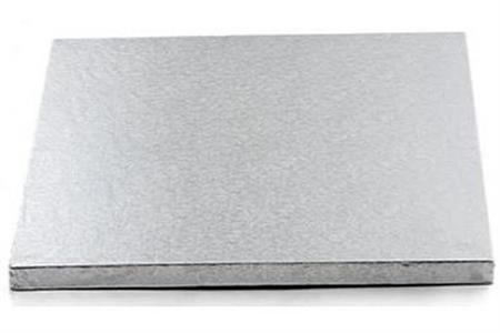 CAKEBOARD SILVER RETTANGOLARE 50X70