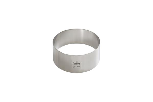 SAGOMA INOX CERCHIO 8 X H 4,5 CM