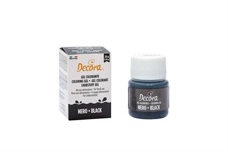 GEL COLORANTE DECORA NERO 28GR