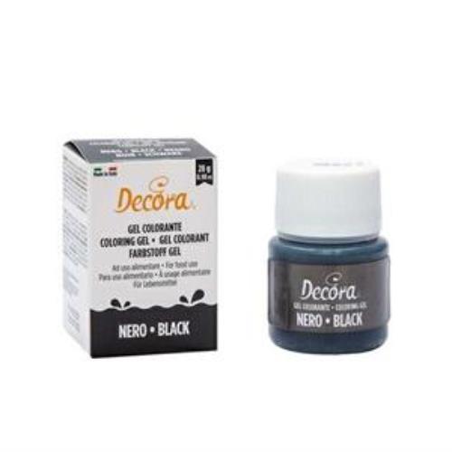 GEL COLORANTE DECORA NERO 28GR