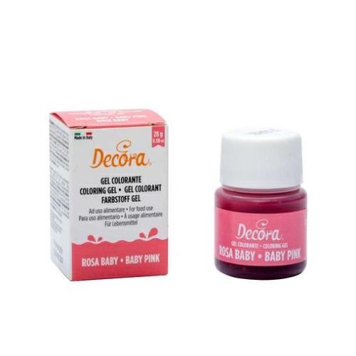 GEL COLORANTE DECORA ROSA BABY 28GR