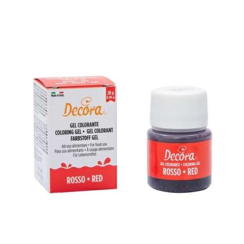 GEL COLORANTE DECORA ROSSO 28GR