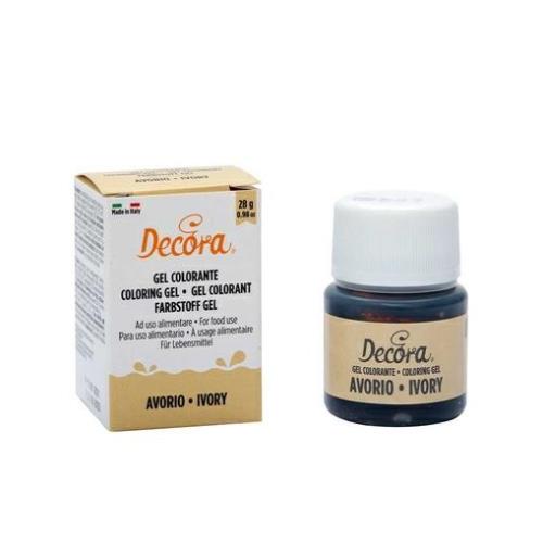 GEL COLORANTE DECORA AVORIO 28GR