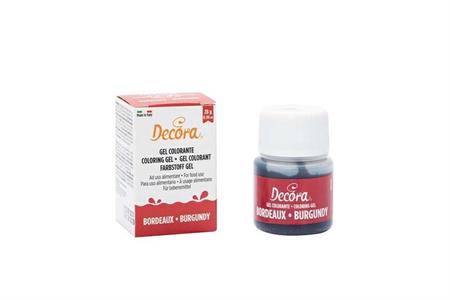 GEL COLORANTE DECORA BORDEAUX 28GR