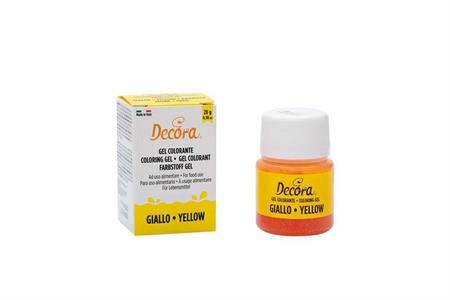 GEL COLORANTE DECORA GIALLO 28GR