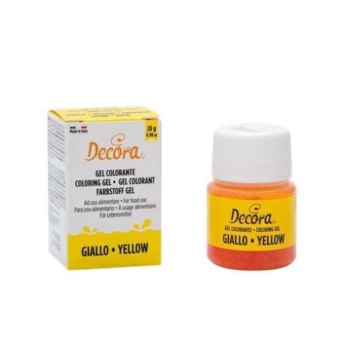 GEL COLORANTE DECORA GIALLO 28GR