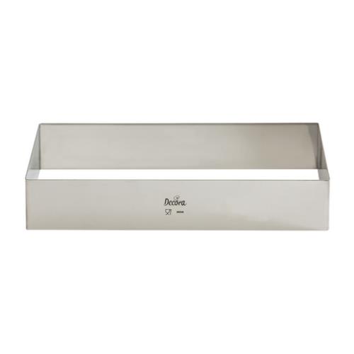 SAGOMA INOX RETTANGOLO 40X30 H 4,5